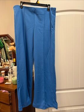 Boutique purchased Bright Blue Wide-Leg Pants